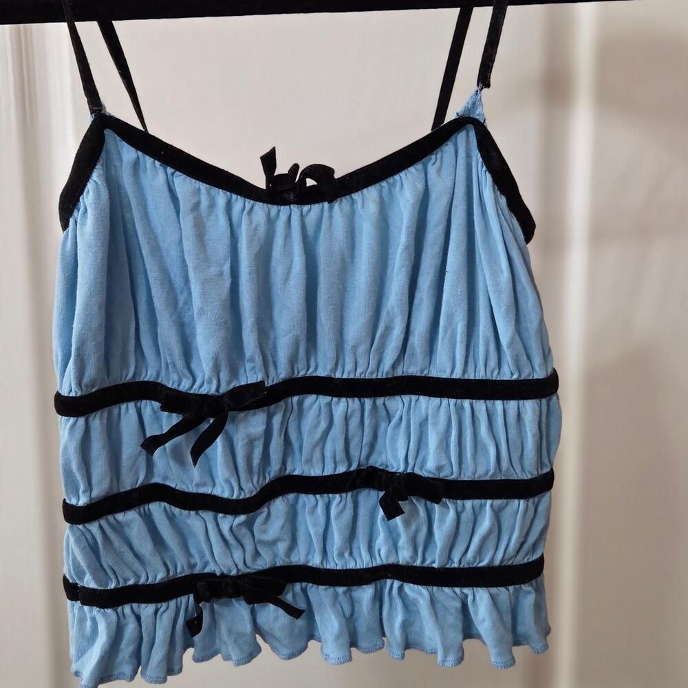 Kimchi-blue Women's Blue and Black Vest